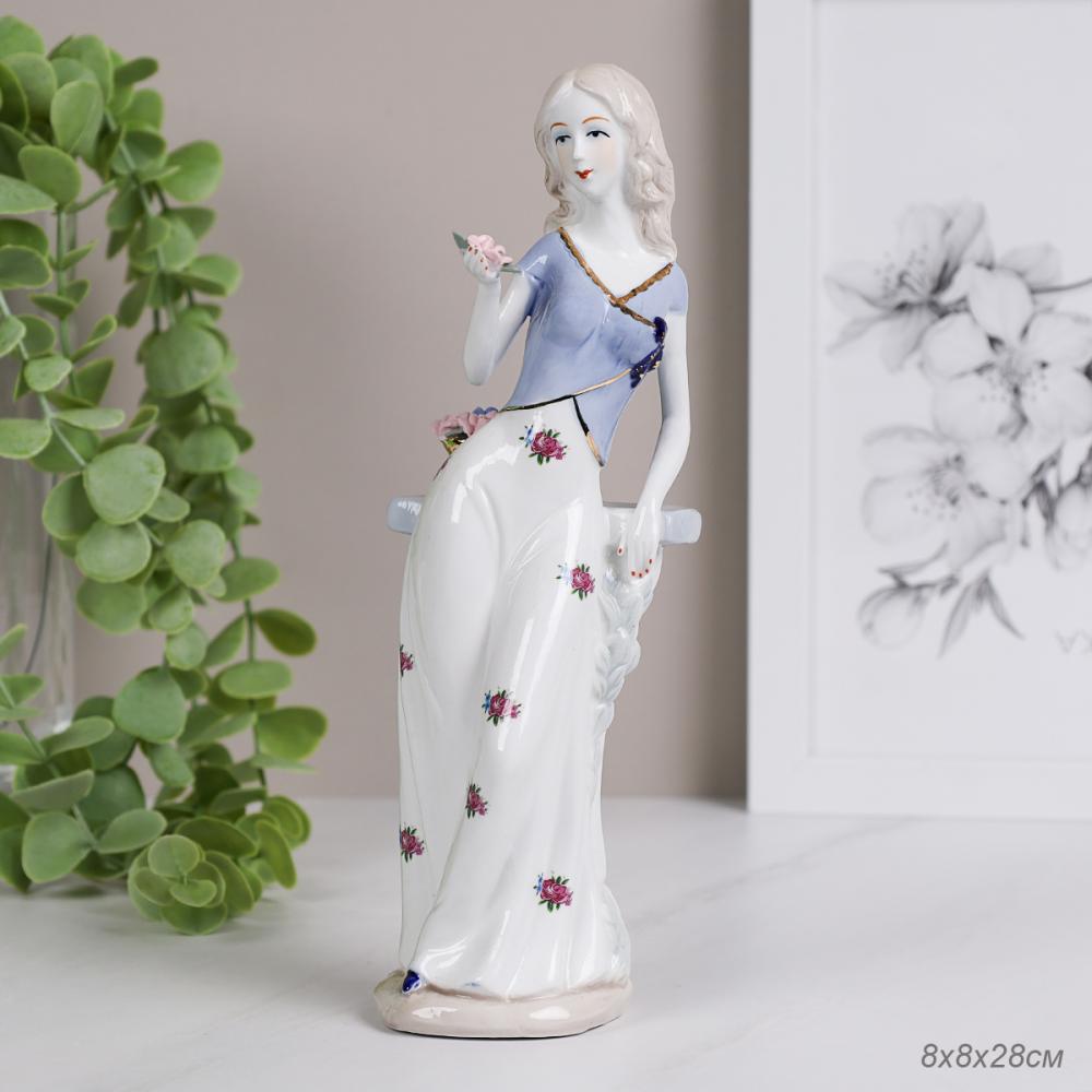 Статуэтка Дама 28 см / 150601 /уп 24/