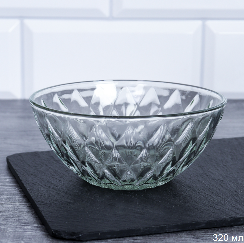 Салатник 320 мл / W901-3 /уп 16/96/ ШТУЧНО