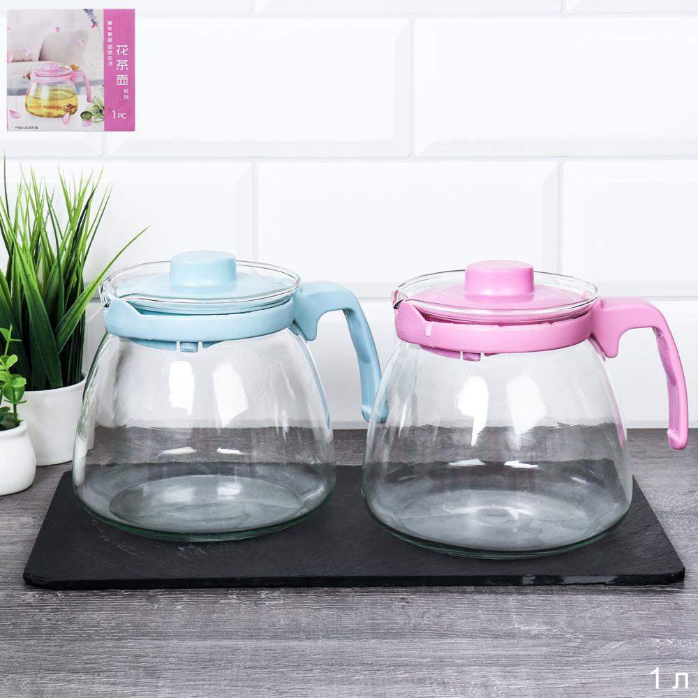 Чайник заварочный 1000 мл / RS-BD010 /уп 48/микс