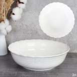 Салатник глубокий 2000 мл / VFR-12 /уп 9/ 25х7,5 см УЦЕНКА/СКОЛЫ НА ДНЕ