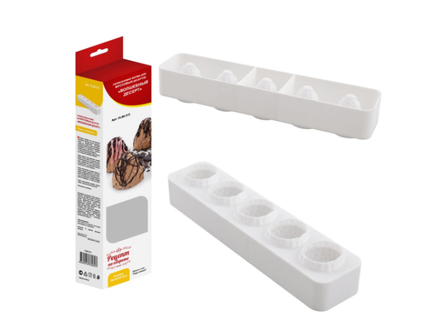 Форма для выпечки Волшебный десерт 39,5x9x6,5 см / VL80-313 /уп 4/48/ силикон/ ПРОМО АКЦИЯ