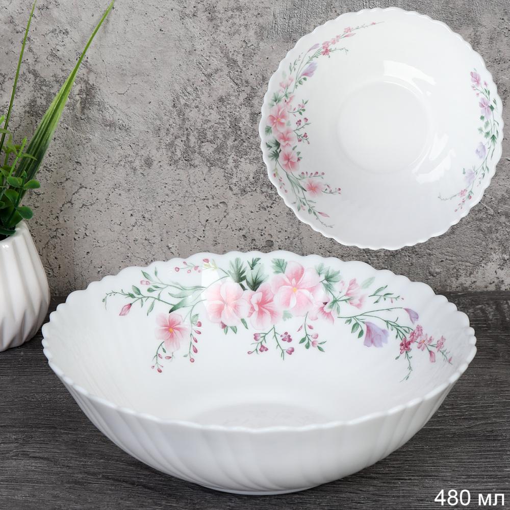 Салатник 650 мл 175 мм тарелка глубокая / TW-70XN (7482) /уп 6/48/ Нежность