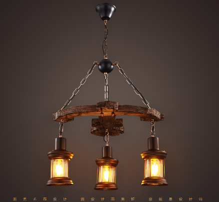 Люстра подвесная (55*100 см). В комплекте 3 лампы 5Вт LED, Е14 / Rg25B / уп 1/Лофт