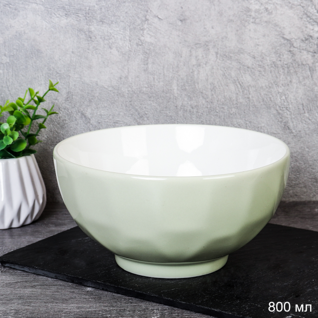 Салатник на ножке 800 мл глубокий / XD-466 /уп 36/