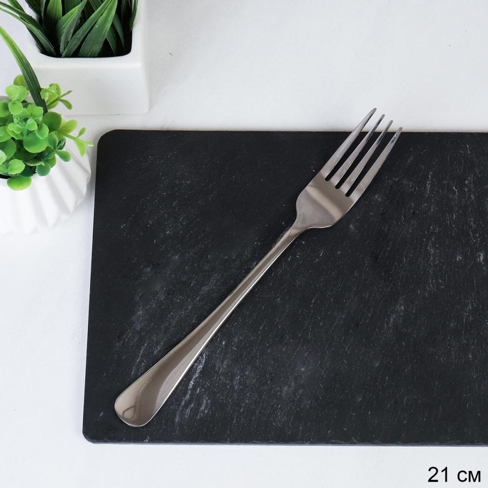 Вилка столовая 1 штука Серебро Глянец / SP1-18-Silver /уп/