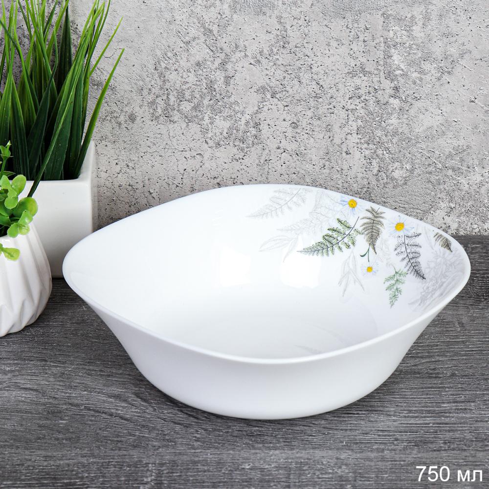 Салатник квадратный 750 мл 170 мм тарелка глубокая / FSW-75XN (7445) /уп 3/36/