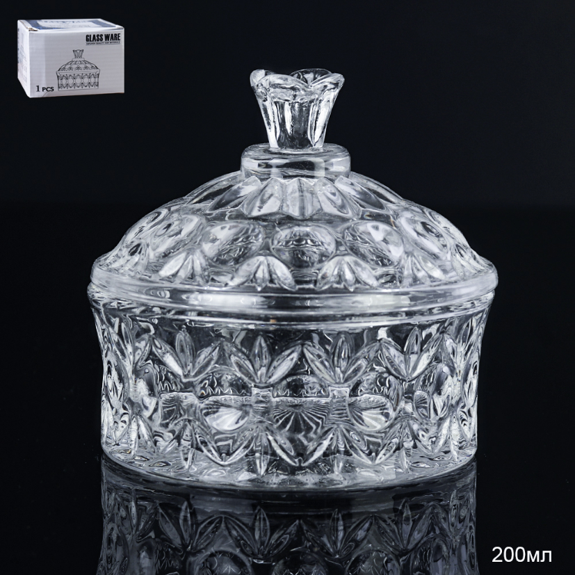 Сахарница 200 мл / TG1044 /уп 24/