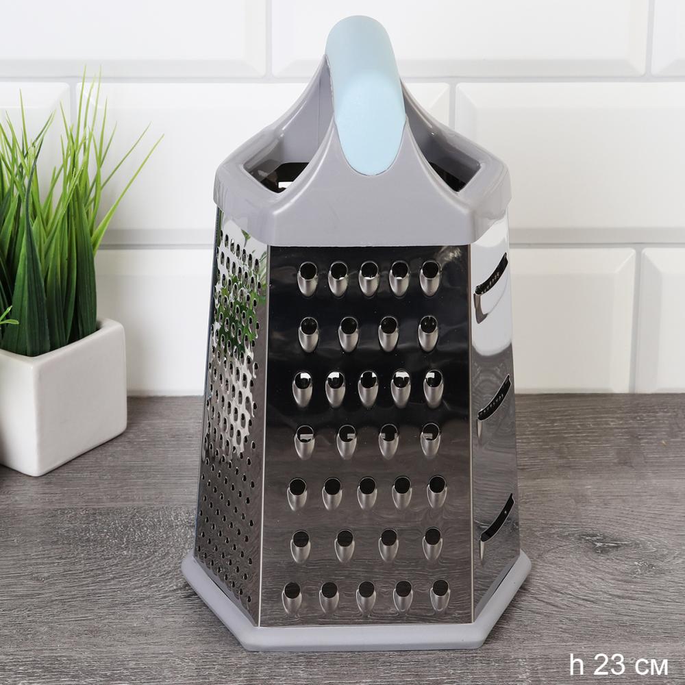 Терка шинковка 6 граней 23 см / OP-049 /уп 72/