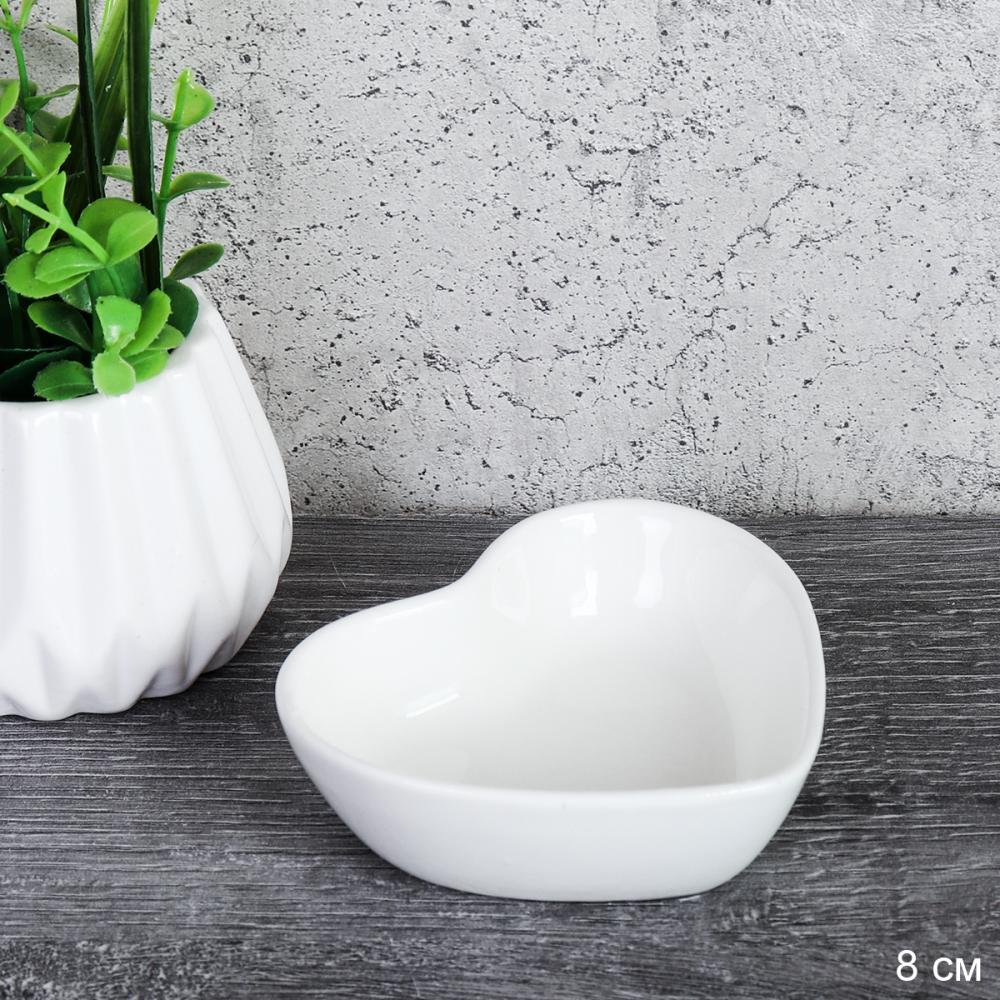 Соусник 8 см Сердце / VFR-100 /уп 192/