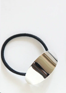 Резинка для волос серебро / NSAЕ-62 /уп 50/100/