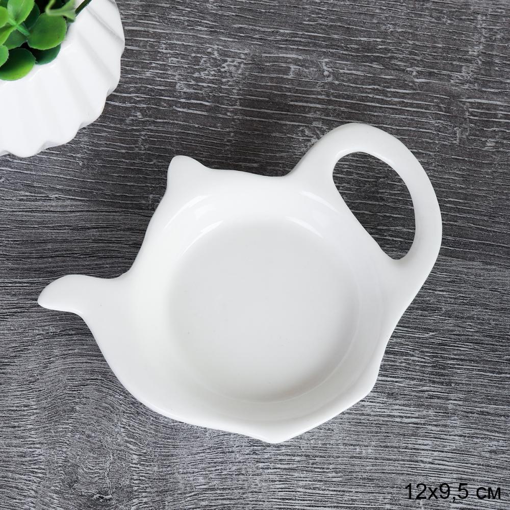 Подставка под чайный пакетик 12х9,5 см/ 704422 /уп 144/