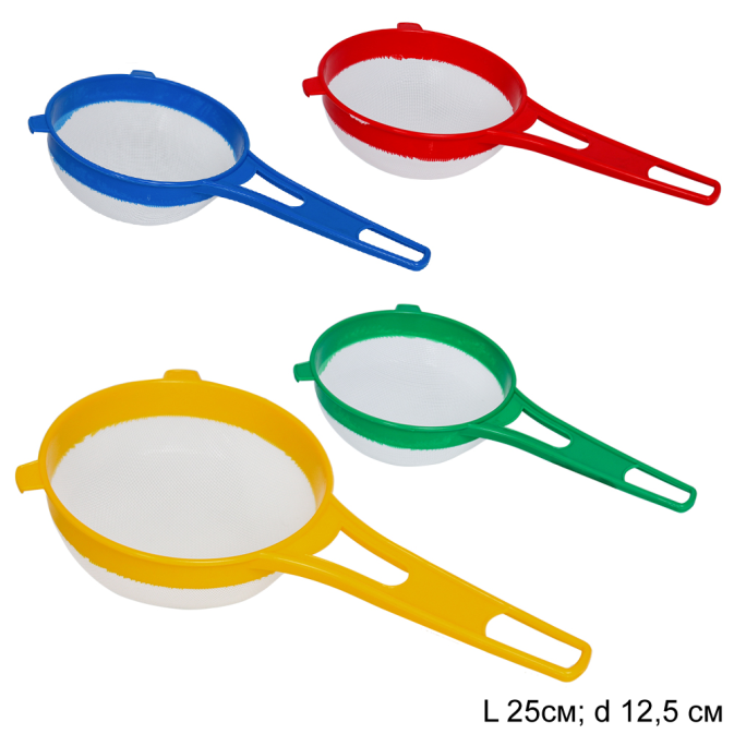 Сито пластик 12,5 см / М138 /уп 576/