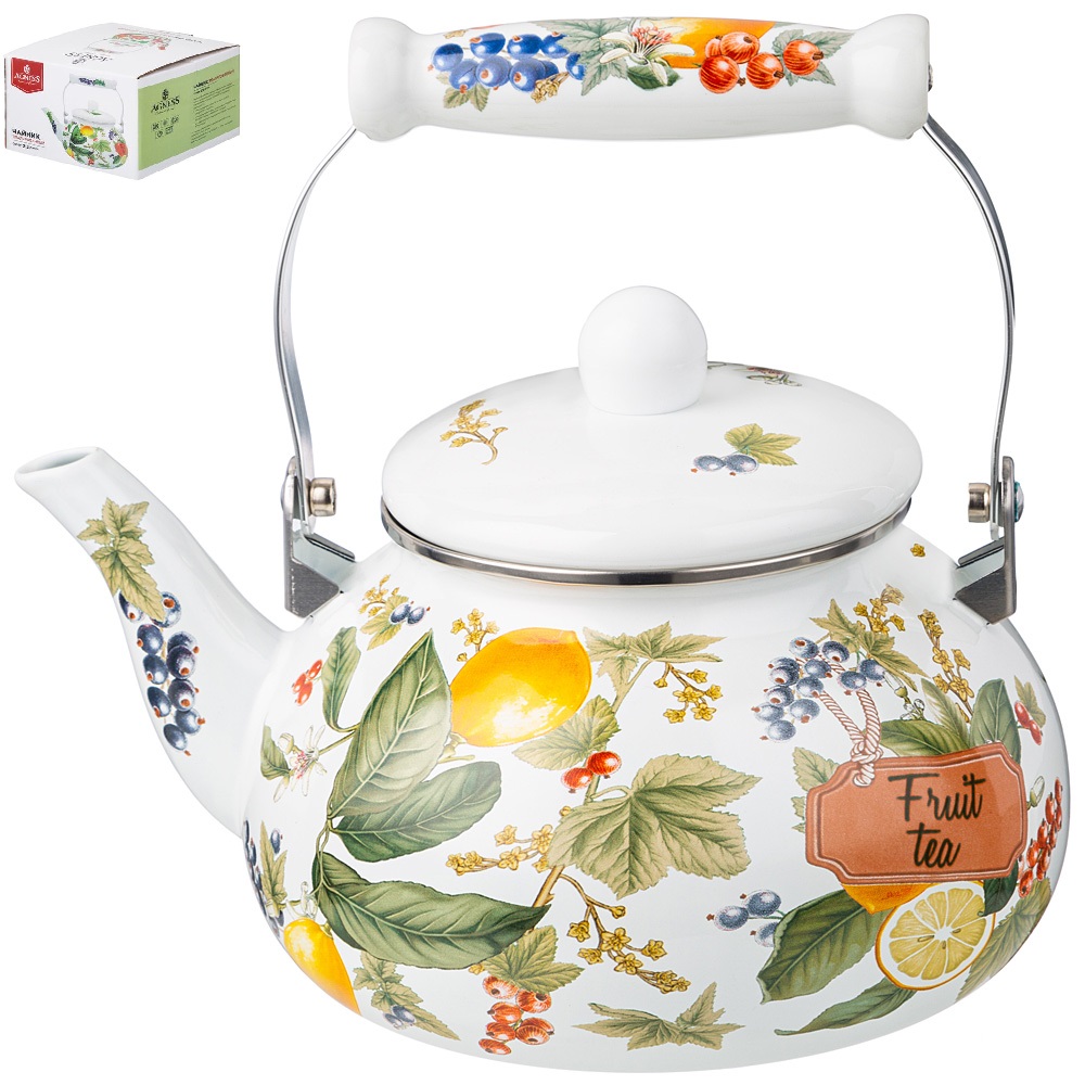 Чайник эмалированный 2,5 л / 934-586 /уп 8/