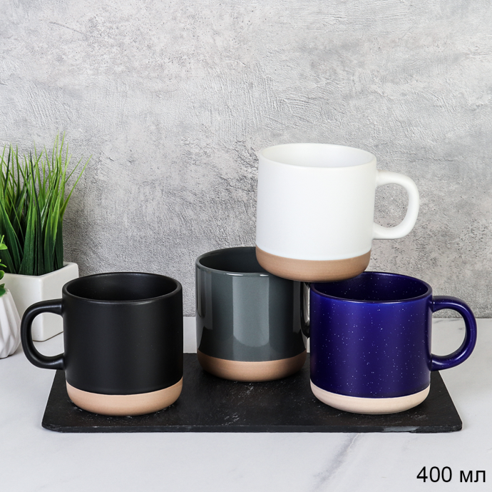 Кружка 400 мл Классика / А-451 /уп 48/ микс 4/ 2 СОРТ Акция