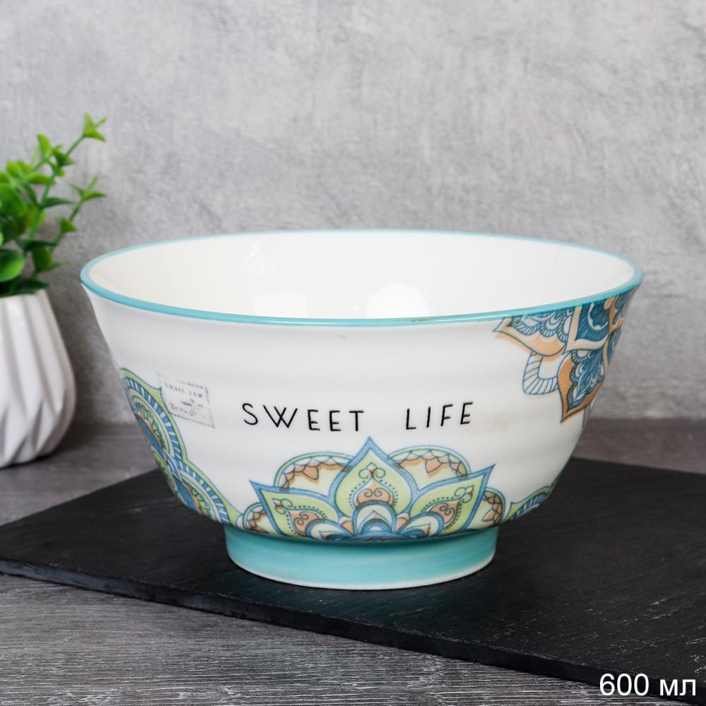 Салатник на ножке 600 мл 14 см / RT-1135 /уп 48/