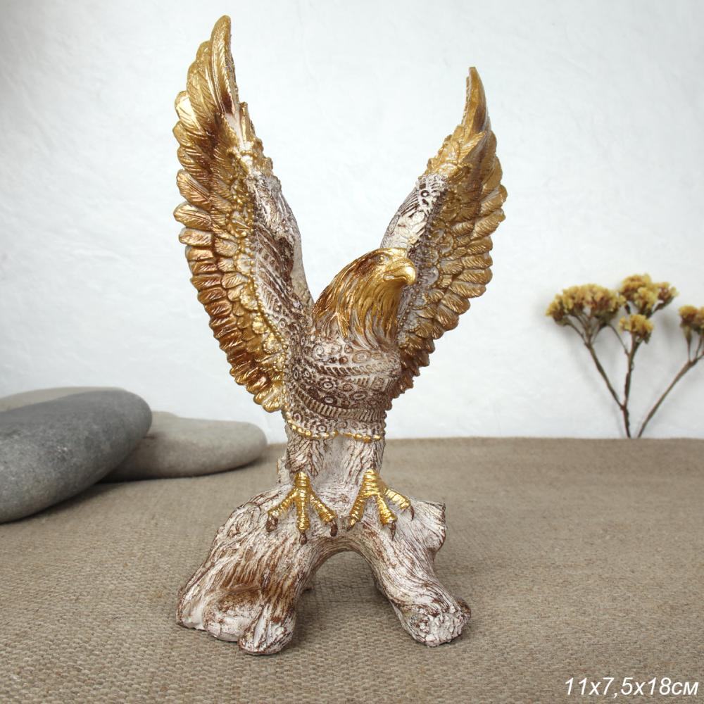 Статуэтка Орел 18 см / 22746 /уп 48/