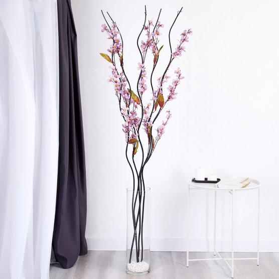 Сухоцвет набор 5 штук 150 см СИРЕНЕВЫЙ / GT-174/3 /уп 40/