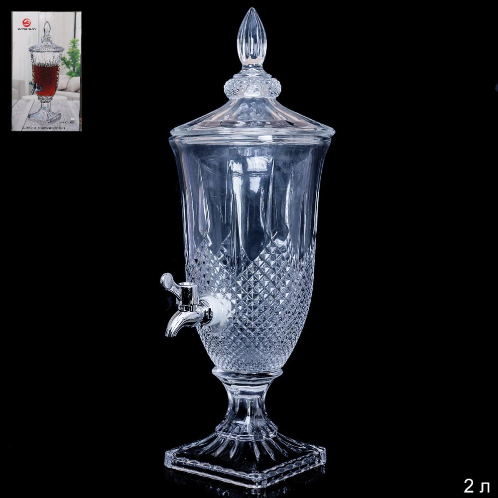 Лимонадник для напитков с краном 2 л / 80124 /уп 6/ Диспенсер