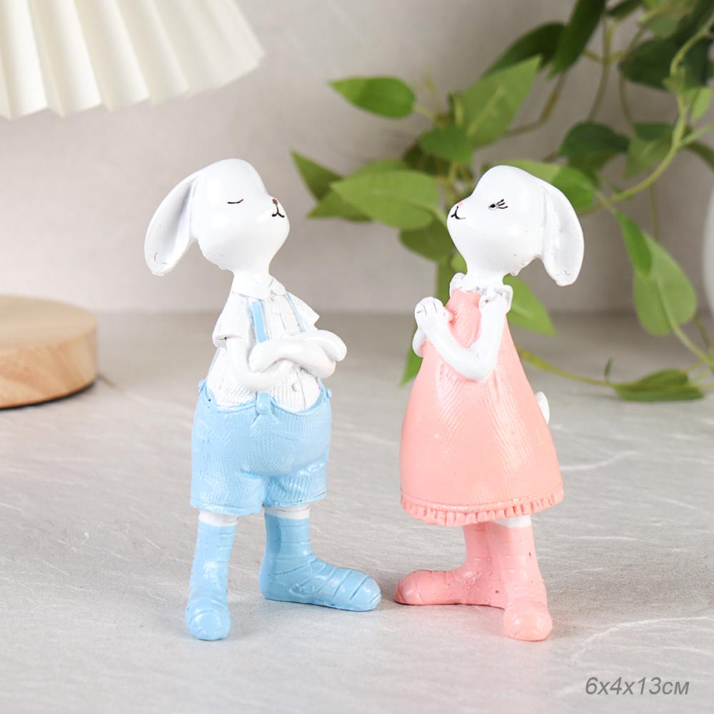 Фигурка Кролик 13 см / 9589 /уп 2/120/