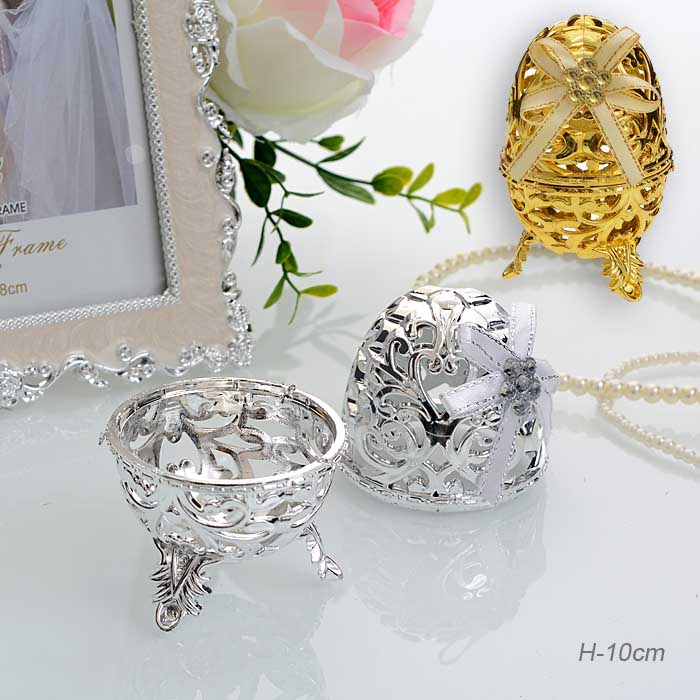 Шкатулка Яйцо 10 см / 537-7 /уп 12/600/