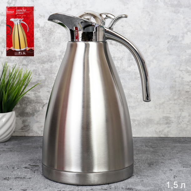 Термос кувшин 1,5 л /держит тепло до 6 часов / TF-619 /уп 24/ 714533