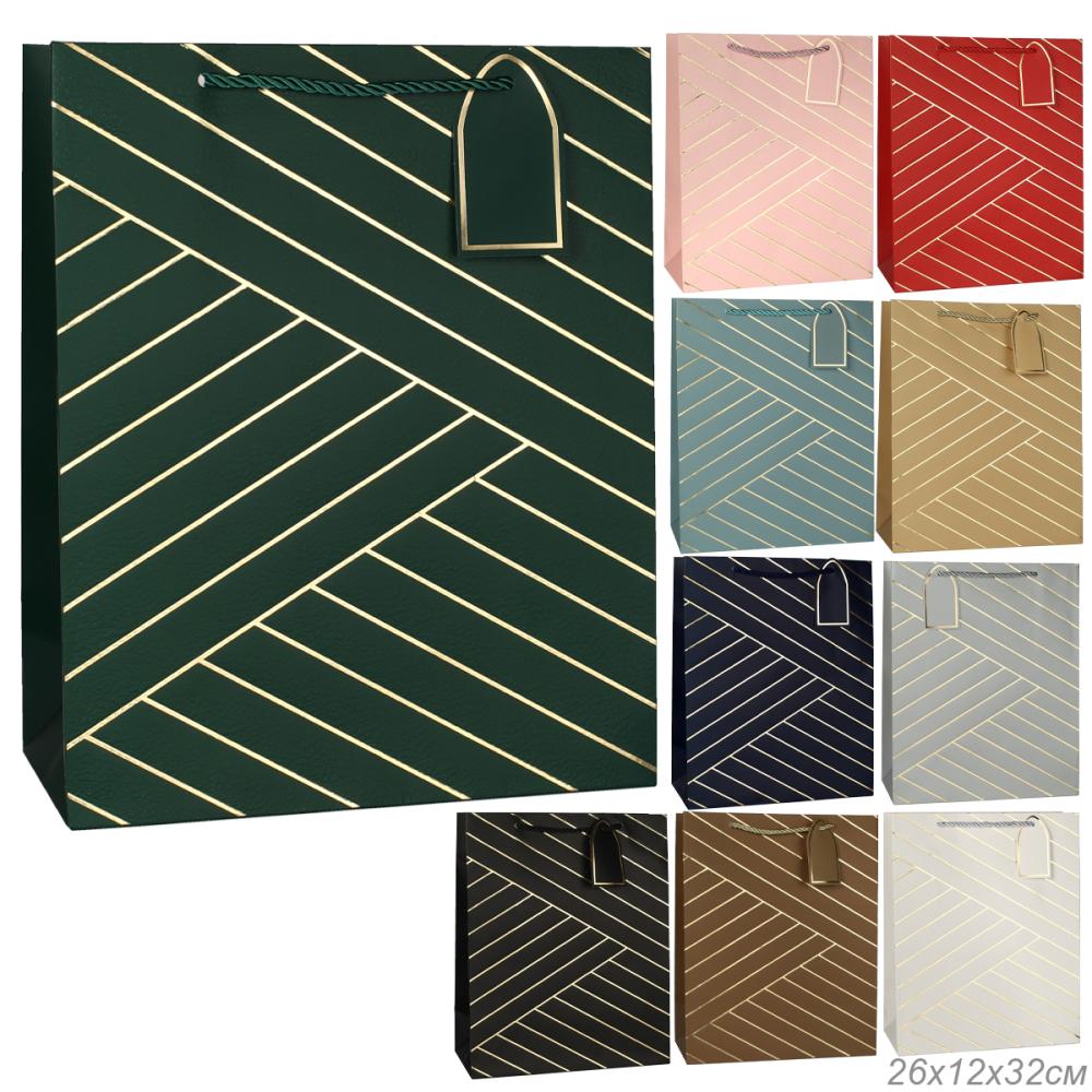 Пакет подарочный 26х32х12 / 32410-A /уп 12/600/