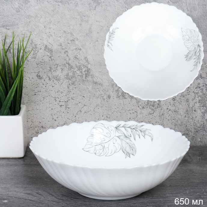 Набор суповых тарелок 6 штук 650 мл 175 мм / TW-70XN (7463) /уп 8/742573