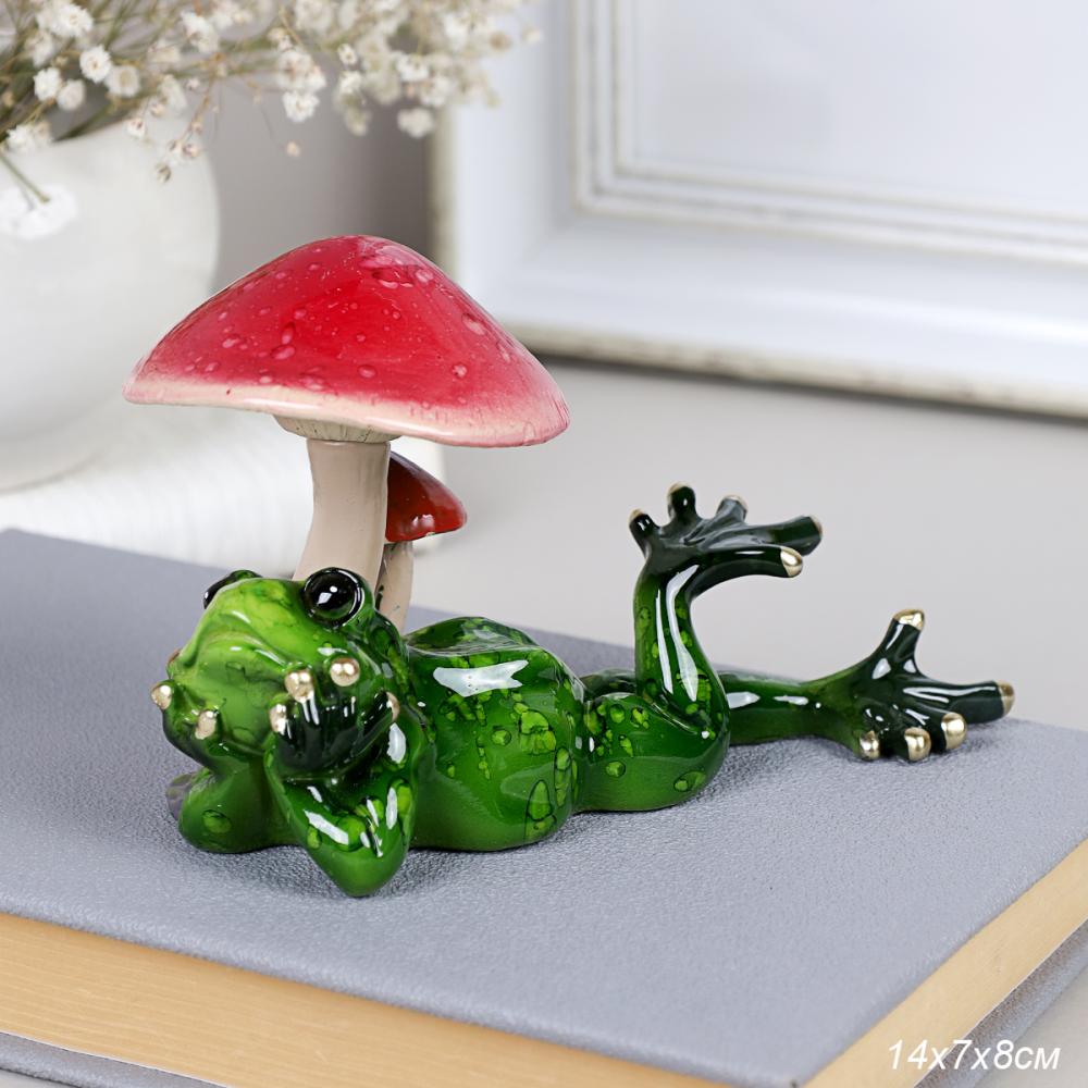 Фигурка Лягушка 14х7х8 см / YX49010 /уп 24/