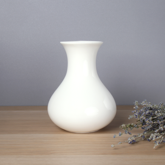 Ваза 18 см Белый / WRF-60 /уп 12/ 729159