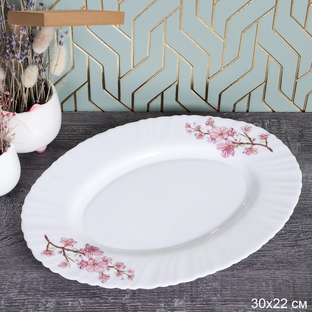 Блюдо овальное 300 мм / 36/LHP-FW4 (7196) /уп 2/ Сакура