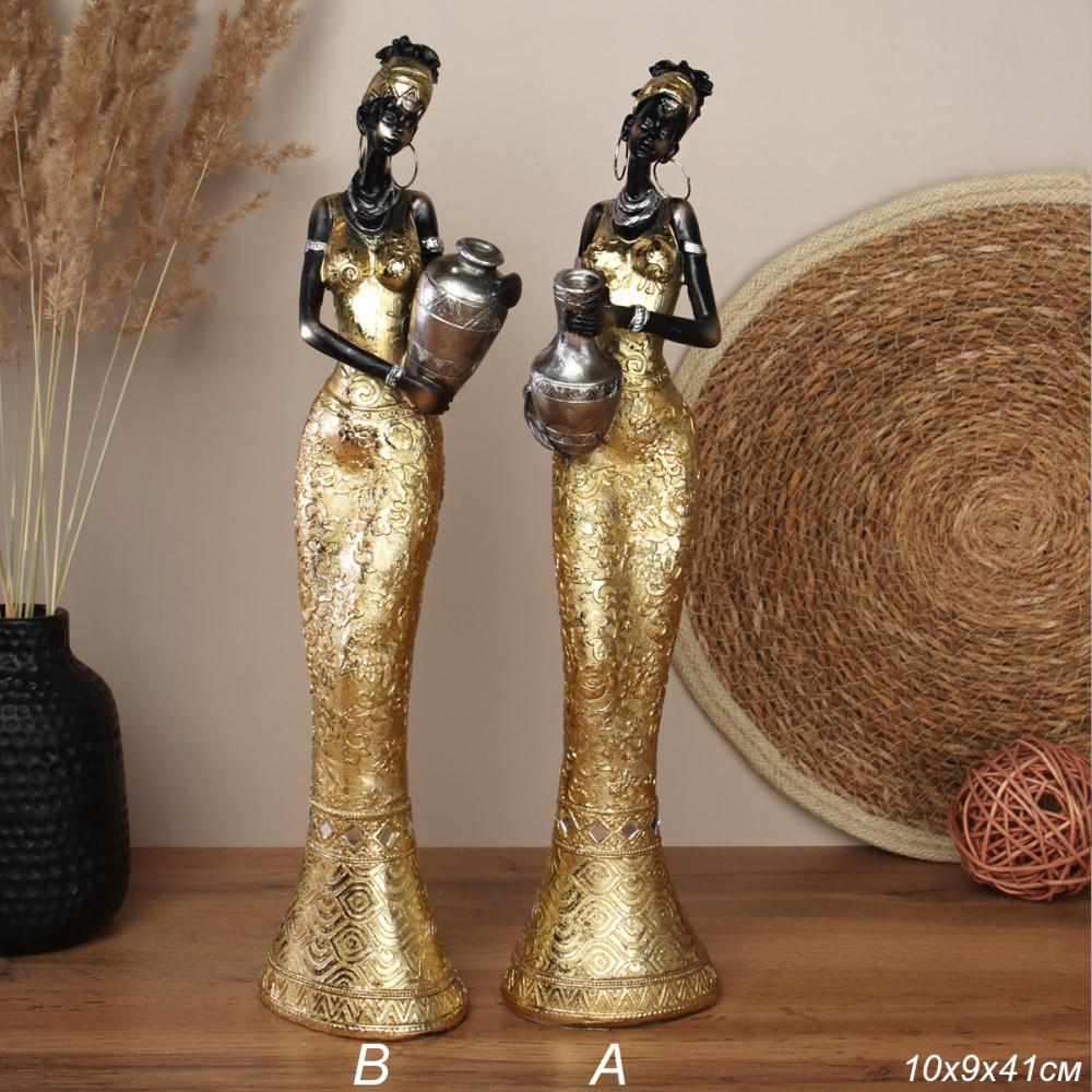 Статуэтка Африканка 36 см / FM7344K1 /уп 16/ (B)