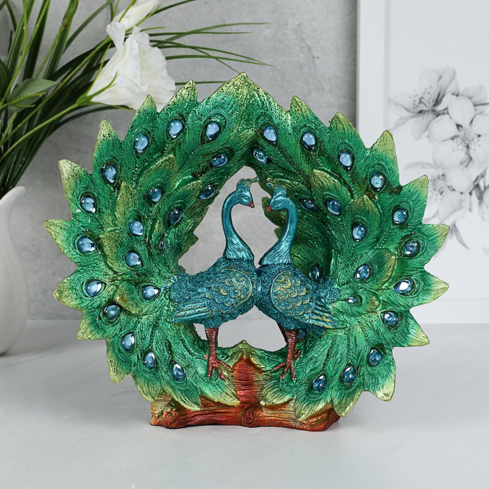 Статуэтка Павлин 25 см / 16408 /уп 8/