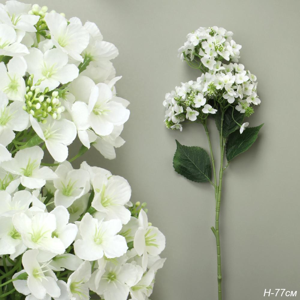 Цветок искусственный БЕЛЫЙ 77 см / ZHQ-27 /уп 200/