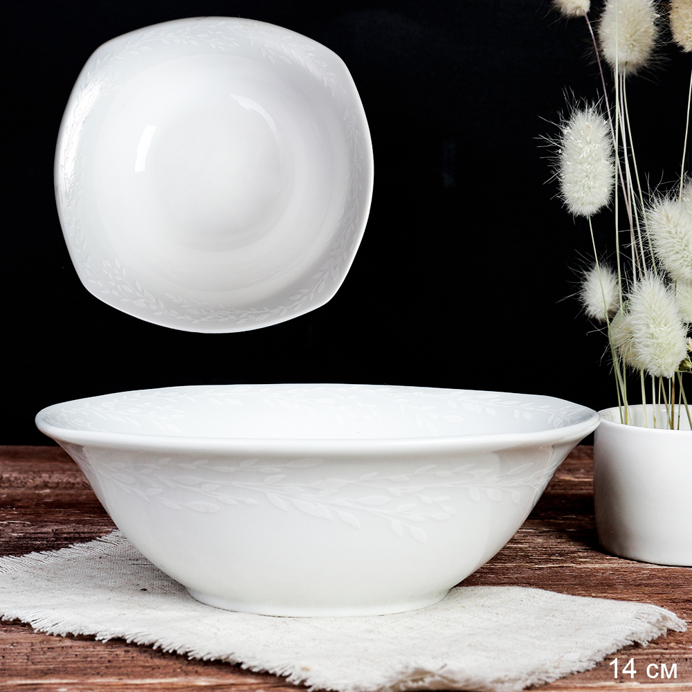 Салатник 14 см  Willow White / DM9733 /уп 24/ Люминарк