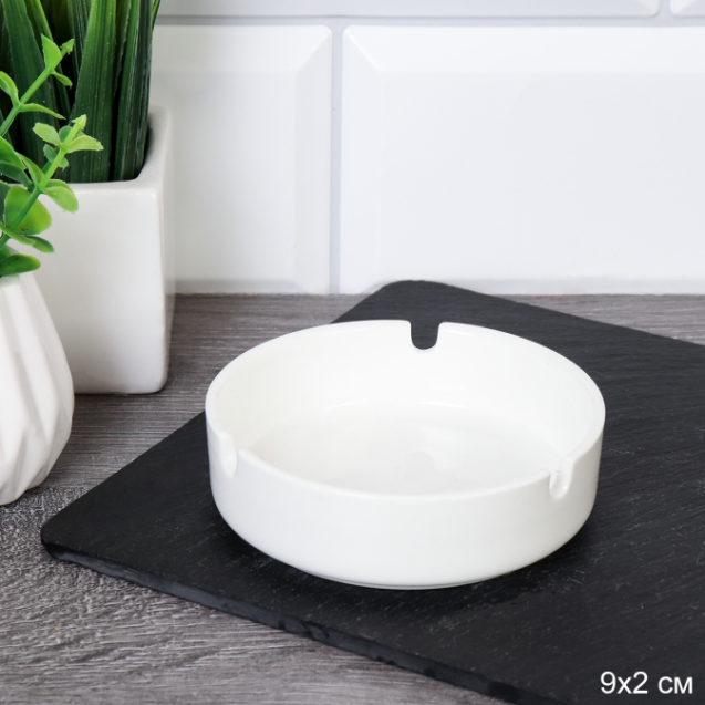 Пепельница 9x4 см / E-10 /уп 72/