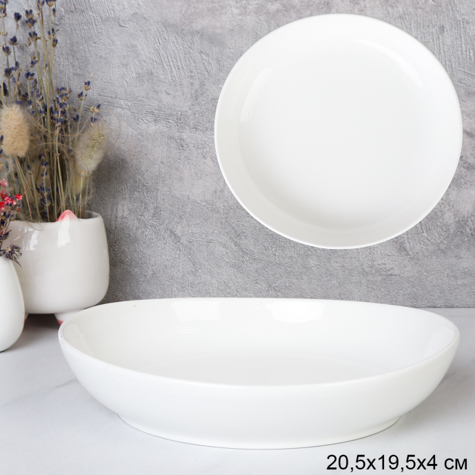 Блюдо глубокое 20 см / CRT-12 /уп 38/