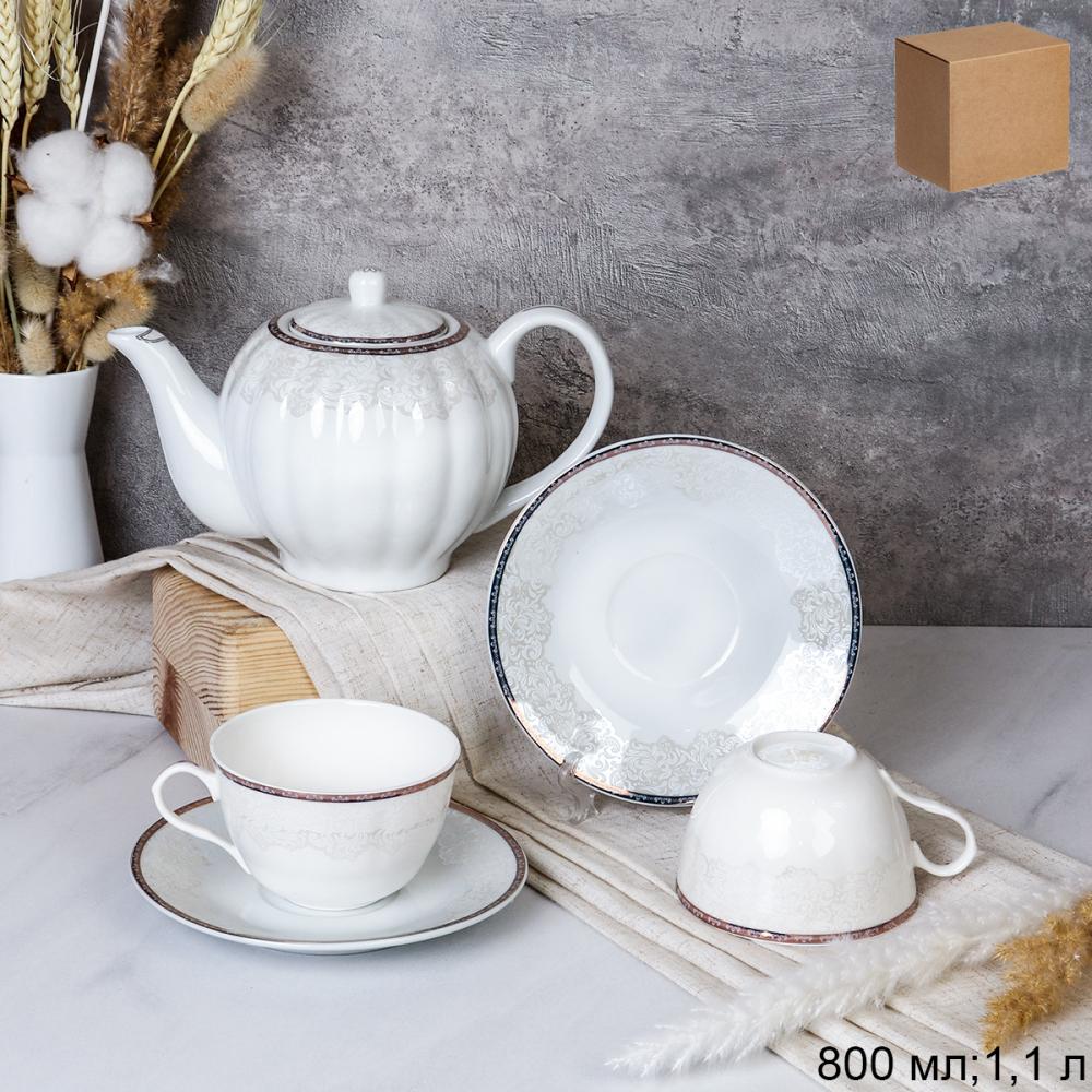 Чайный набор 5 предметов / JB-2109 /уп 24/ Нежность