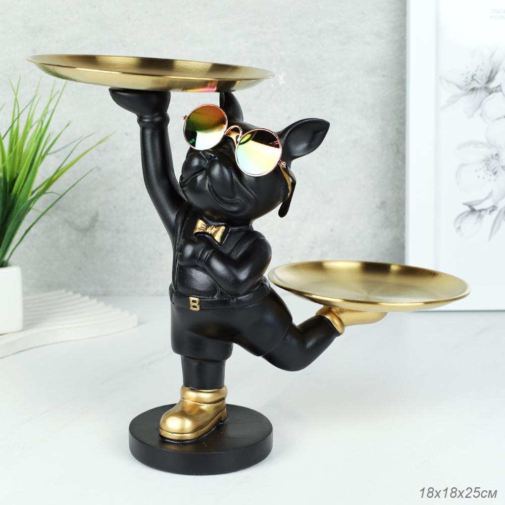 Статуэтка Собака 31x17x26 / B-378 /уп 8/