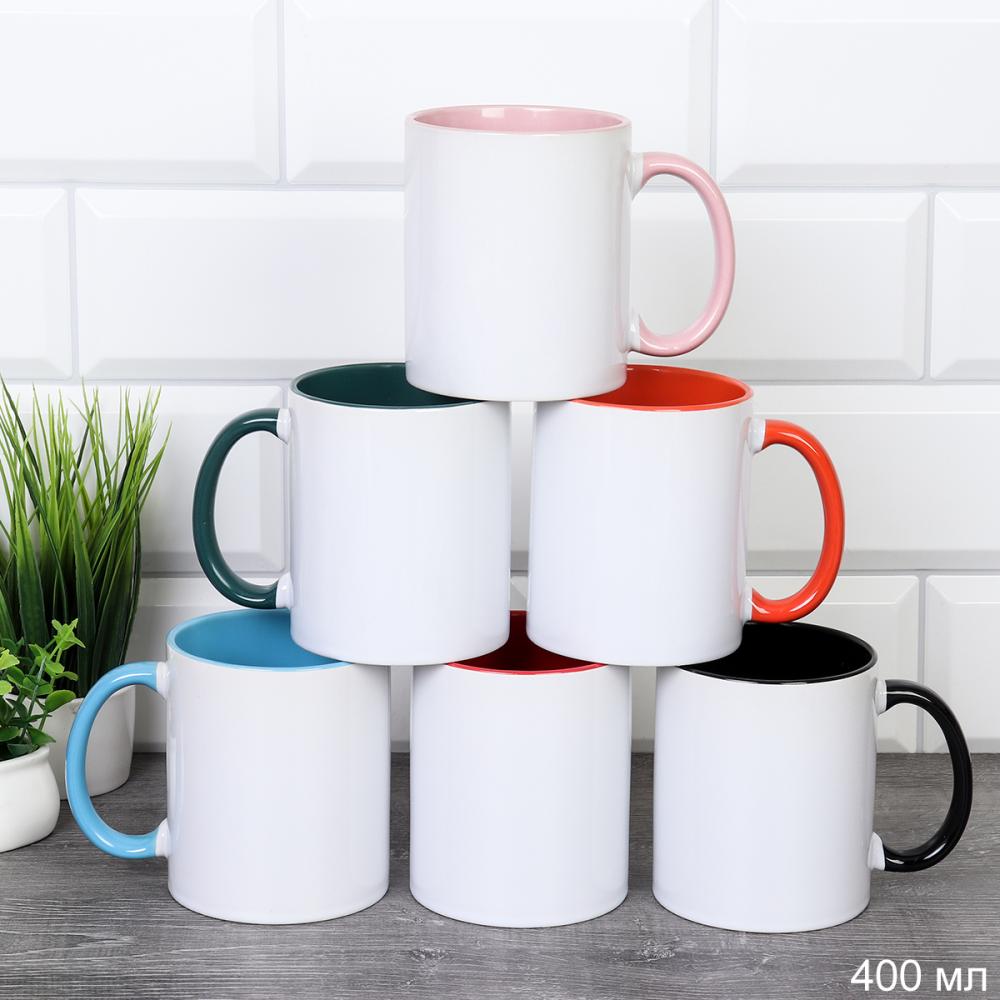 Кружка 400 мл для сублимации/ D-123 /уп 12/48/