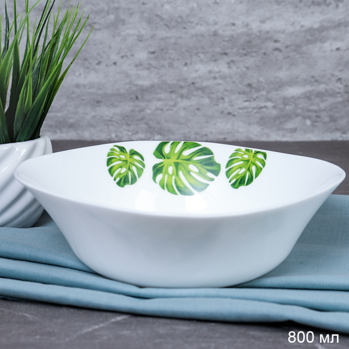 Тарелка суповая квадратная 750 мл 170 мм / FSW-75XN (7242) /уп 6/48/ Монстера