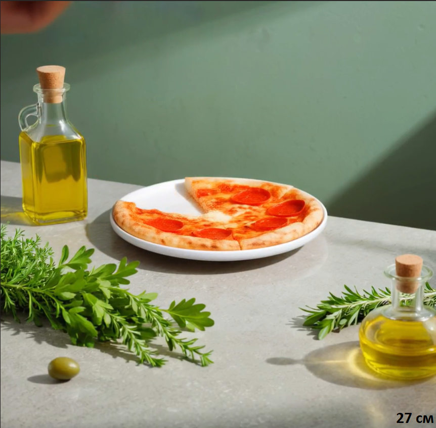 Блюдо для пиццы 27 см / WE-7783 /уп 20/
