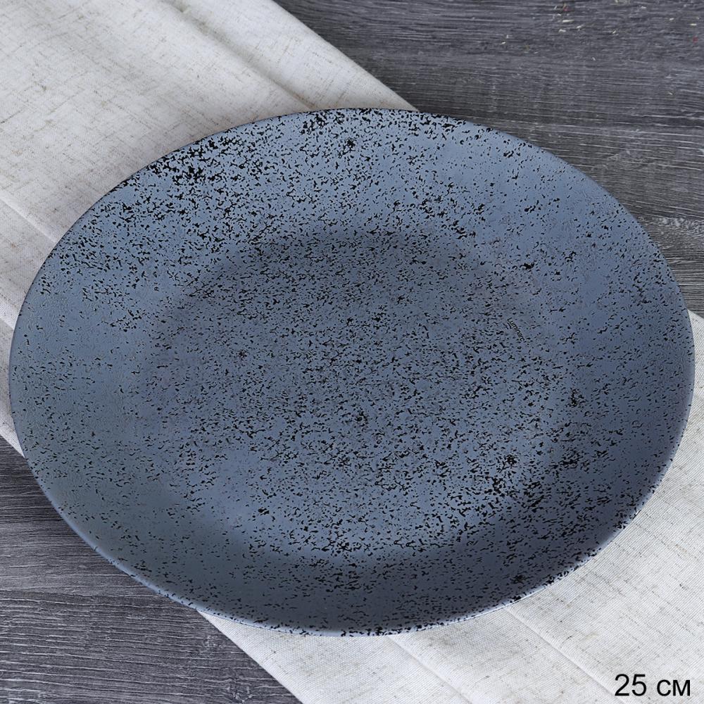 Тарелка обеденная 25 см Slate /V0115 /уп 24/ Люминарк