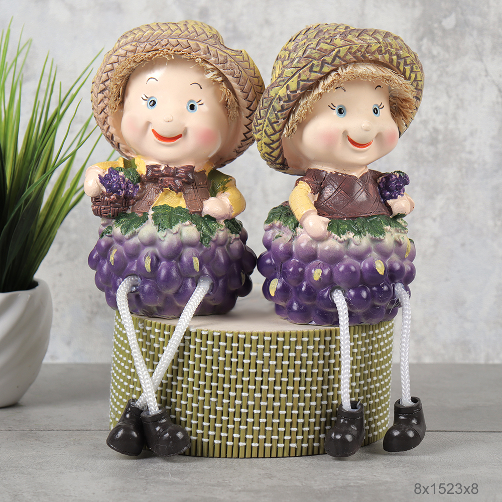 Фигурка Ежевика висячие ножки 2 штуки набор / 8238 /уп 48/