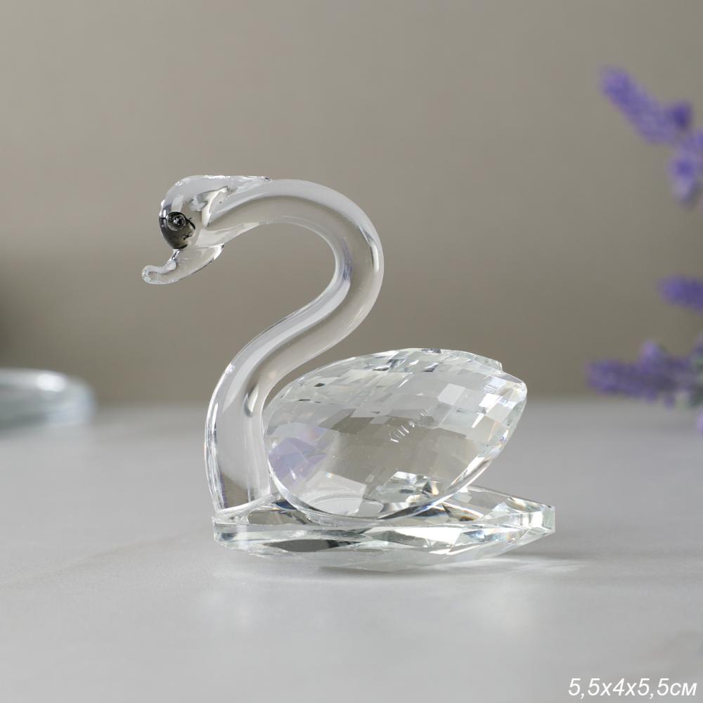 Сувенир из хрусталя Лебедь / GT803 /уп 240/