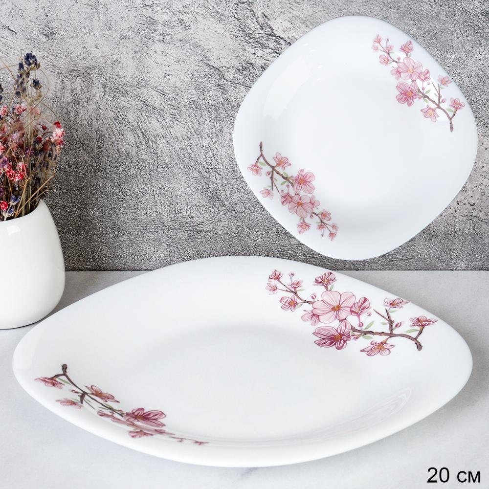 Тарелка квадратная 200 мм / FP-80XN (7196) /уп 6/48/