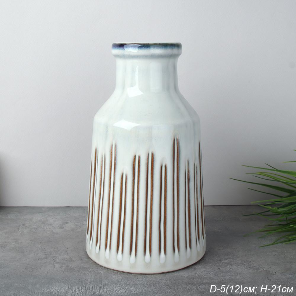 Ваза 21 см / YBN-82  /уп 9/11/ эмаль