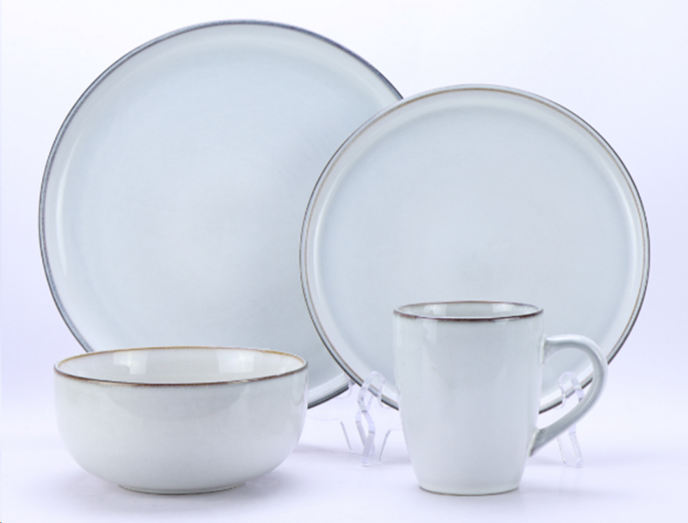 Столовый набор 16 предметов / 88013 /уп 2/ Глазурованное реактивное покрытие ДОП СКИДКА НА КОРОБ 2%