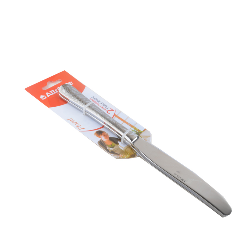 Нож столовый 2 штуки Floral / ACF542 /уп 12/ для масла