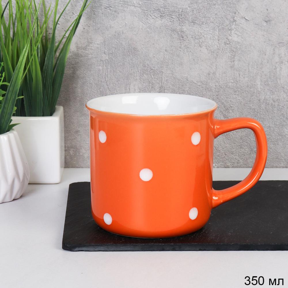 Кружка 350 мл  / Orange/20039-9 /уп 12/36/ Горох