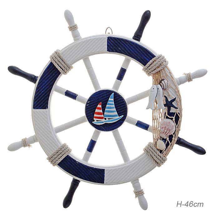 Штурвал декоративный 46 см / W29 /уп 16/